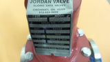 Jordan Valve Mark 60 1/2" Pressure Reducing Regulator Flanged 316 SS