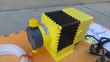 LMI B711-498SI Chemical Metering Pump Milton Roy 1.6 GPH 115V PVDF PVC