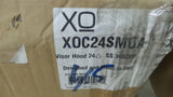 XO XOC24SMUA Under Cabinet Range Hood Slide Out Glide XOC24SC 24" 24in