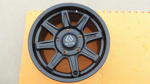 ALPHAequipt AC1785515035MB Command Wheel Rim 17X8.5 5X150 +35 Black 17