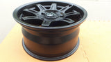 ALPHAequipt AC1785515035MB Command Wheel Rim 17X8.5 5X150 +35 Black 17