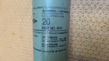 ANSUL 4614 Fire Extinguisher Cartridge 20lb CO2 26.5 ounces Carbon Dioxide