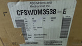 Baldor CFSWDM3538-E Washdown Motor Food Safe Stainless Steel 1/2HP 3PH