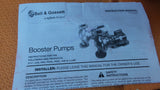 Bell & Gossett 102222 Booster Pump LD3 Circulator 1/4HP 115 Hydronic