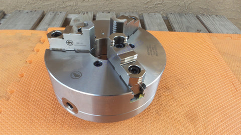 Bison 7-823-1036 Lathe Chuck 3545-10''-6 3 Jaw Self Centering 10in Man