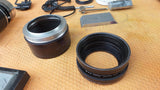 Carl Zeiss Sonnar 1:4.8 F=180MM Planar 1:2.8 F=100mm Graflex XL Camera Lens