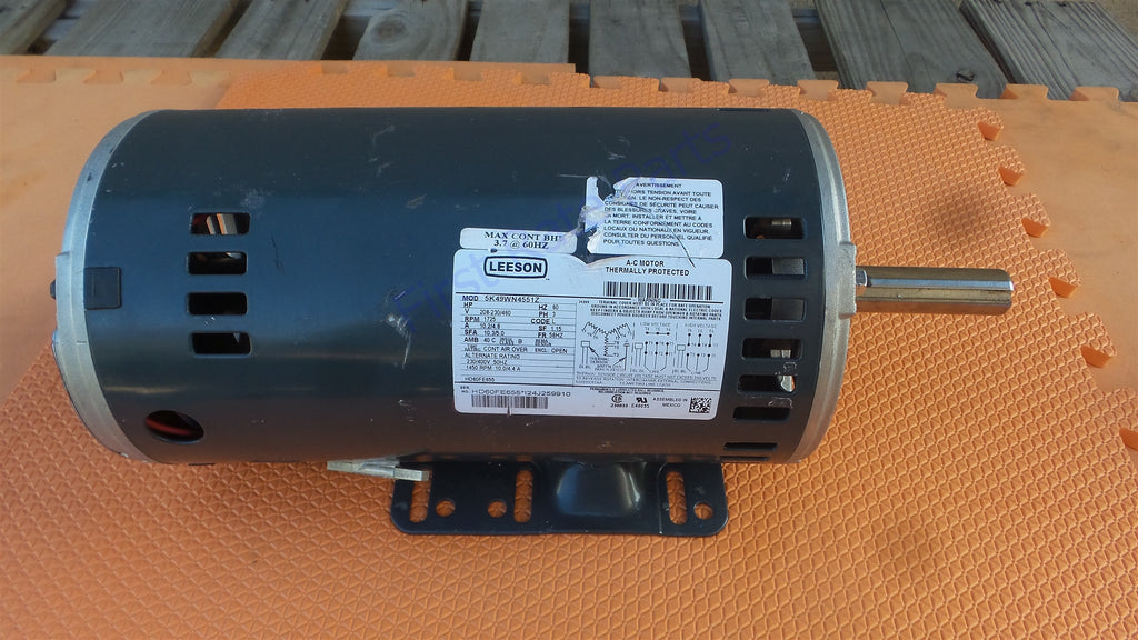 Carrier HD60FE655 Motor 5K49WN4551Z Marathon HD60FK656 HD60FK655 5HP