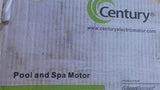 Century B2979 Motor Pool Pump A.O. Smith 2 HP Spa 230V 3450 RPM 1081
