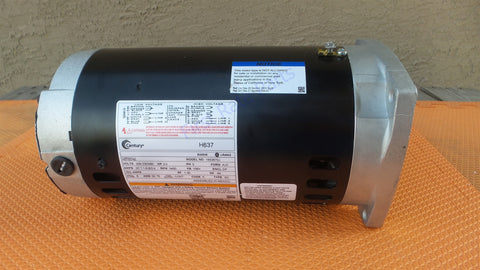Century H637 Pool Pump Motor Swimming 2HP 230V 460V 3PH 3450 RPM Y56Y