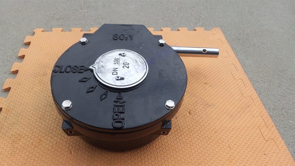 DN500 Butterfly Valve Gearbox 80:1 Ratio DN 500 Gear Box 20 DN500/20