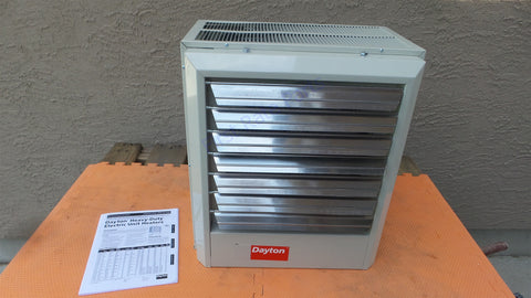 Dayton 2YU75 Electric Unit Heater Wall Ceiling 20kW 15kW 804T03 MUH202