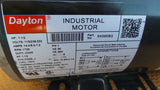 Dayton 5K565 Motor 1.5 HP 1-1/2 115 230V 1PH 1725 RPM 56H TEFC General