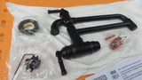 Delta 1190LFL-BL Wall Mount Pot Filler Matte Black Broderick 1190LFL