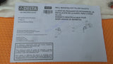 Delta 1190LFL-BL Wall Mount Pot Filler Matte Black Broderick 1190LFL