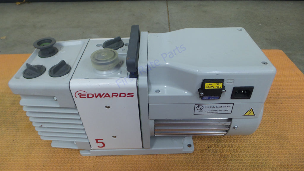 Edwards RV5 Rotary Vane Pump A65301906 Vacuum RV-5 Two Stage Lab SEM