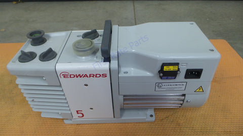 Edwards RV5 Rotary Vane Pump A65301906 Vacuum RV-5 Two Stage Lab SEM