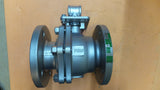FNW 600B Stainless Steel Ball Valve 3in 3" Flanged CF8M 3 Inch 150 PSI