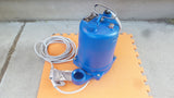Goulds WE1012H Submersible Effluent Pump 1HP 230V 1PH 2" NPT Discharge