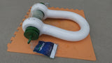 Green Pin P-5363 ROV Shackle POGHMB75ROVRL 85T WLL Spring 85 Ton 3"