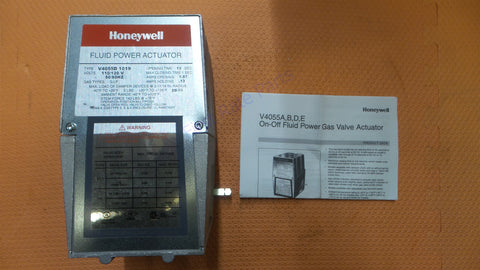Honeywell V4055D1019 Actuator V4055D 1019 Fluid Power Gas Valve Proof