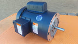 Leeson 110058.00 Motor C6C17FC7 1HP 115V 230V 1725 RPM 1PH TEFC 56C