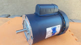 Leeson 110058.00 Motor C6C17FC7 1HP 115V 230V 1725 RPM 1PH TEFC 56C