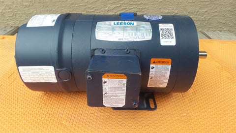 Leeson 110671.00 Brake Motor C6T17NK3L 3/4HP 0.75 3PH 230-460V 1725RPM