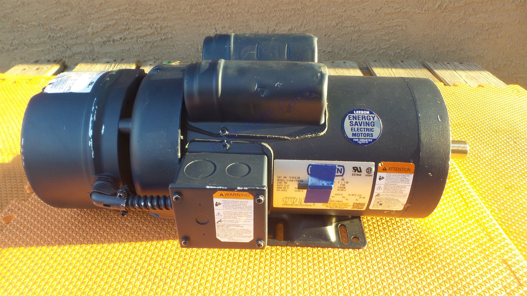 Leeson 121816.00 Brake Motor C145K17FK16A 2HP 115V 230V 1PH 145TC 1218