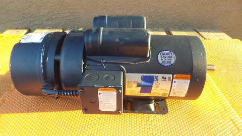 Leeson 121816.00 Brake Motor C145K17FK16A 2HP 115V 230V 1PH 145TC 1218