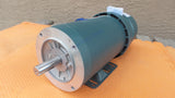 Leeson 122250.00 Brake Motor C145T17FK75A 2HP 230V 460V 3PH 145TC Brake