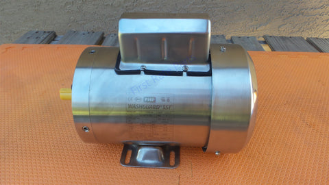 Leeson 191479.00 Washdown Motor 1HP Stainless Steel C6C17WK16A 115V