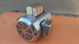 Leeson 191479.00 Washdown Motor 1HP Stainless Steel C6C17WK16A 115V