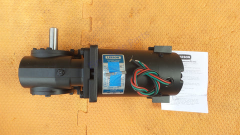 Leeson M1135039.00 Right Angle Gearmotor CM34D25NZ7C Gear Motor 90V