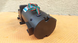 Leeson M1135039.00 Right Angle Gearmotor CM34D25NZ7C Gear Motor 90V