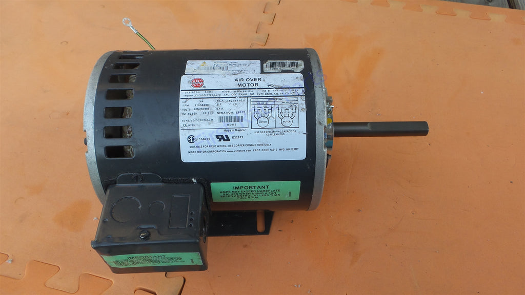 Liebert KIT-095E Condenser Fan Motor B-095E K63HXEBW-5250 C663 3/4 HP