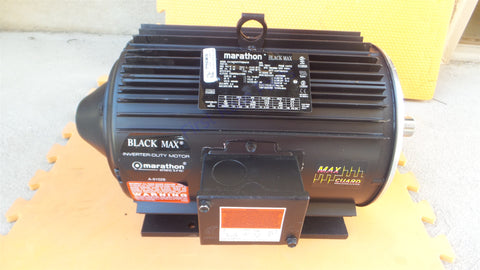 Marathon Y543A Motor 184THTY7726 Black Max 5HP Inverter Duty 230V 460V
