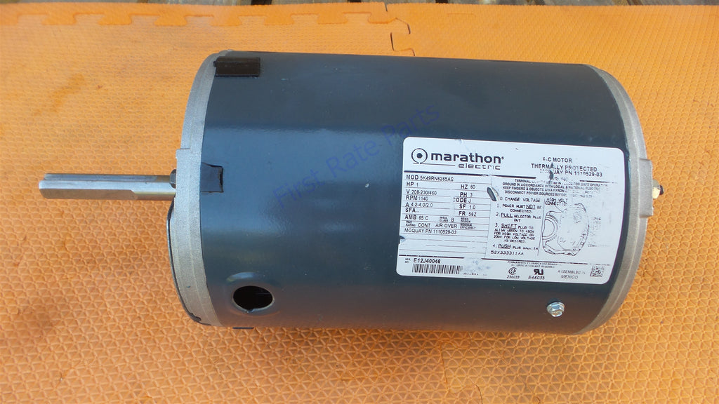McQuay Daikin 1110529-03 Motor 111052903 5000552601 5K49RN6265AS
