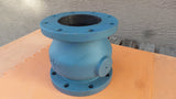 Nibco NHDY0XK Silent Check Valve F-910-B-LF 6 6in 6 Flanged Globe Cast