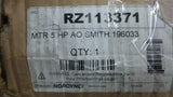 Reznor 113371 Motor RZ113371 7-196033-02 AO Smith 196033 8-181159-01 5HP