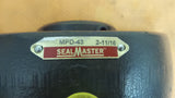 Sealmaster MPD-43 Pillow Block Mounted Ball Bearing 2-11/16" Bore NEW