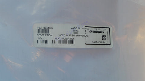 Simplex 4007ES Hybrid Fire Alarm Control Panel 4007-9102 Detector FACP