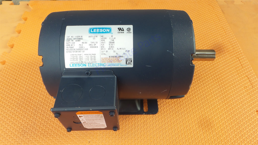 Stoelting 522869 Motor Leeson 115299.00 C6T17DB65C Soft Serve Yogurt