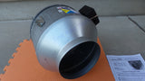 Trade-Wind PSD008XL In-Line Blower Ventilator Range Hood Outdoor 8"