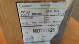 Trane MOT1826 Motor Century MOT01826 7-158229-05 1HP 1140 AO Smith Fan