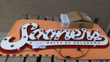 University of Oklahoma Sooners Marquee Lit Sign 4260017 Game Bar Light