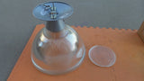 Vintage Holophane Industrial Light Halophane Rejuvenation Antique Kitc