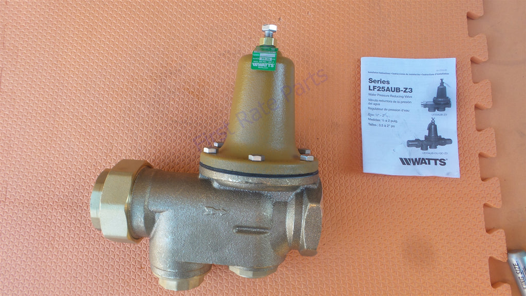 Watts 0009465 Water Pressure Reducing Valve LF25AUB-Z3 2 25-75 psi 2in