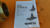 Watts 0009465 Water Pressure Reducing Valve LF25AUB-Z3 2 25-75 psi 2in
