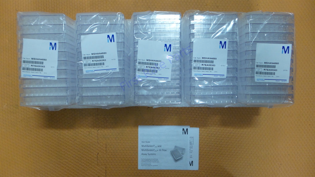 EMD Millipore MultiScreen MSHAN4550 HTS 96-Well Filter Plates 50 Pack