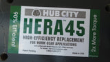 Hub City 0250-54087 Speed Reducer HERA45ES 52.50 143TC 1.438 Motor Box
